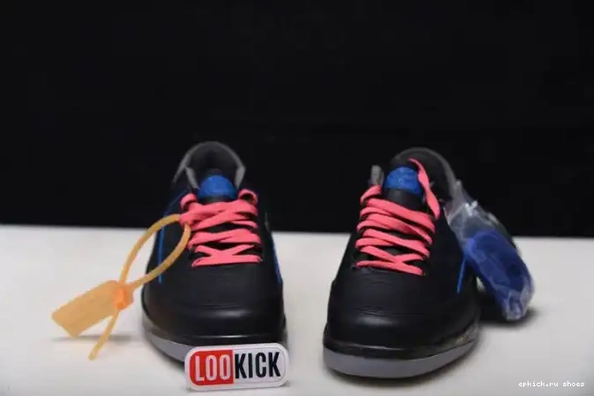 Cheap Blue DJ4375-004 Retro Off-White Jordan Low Black SP 2 0611